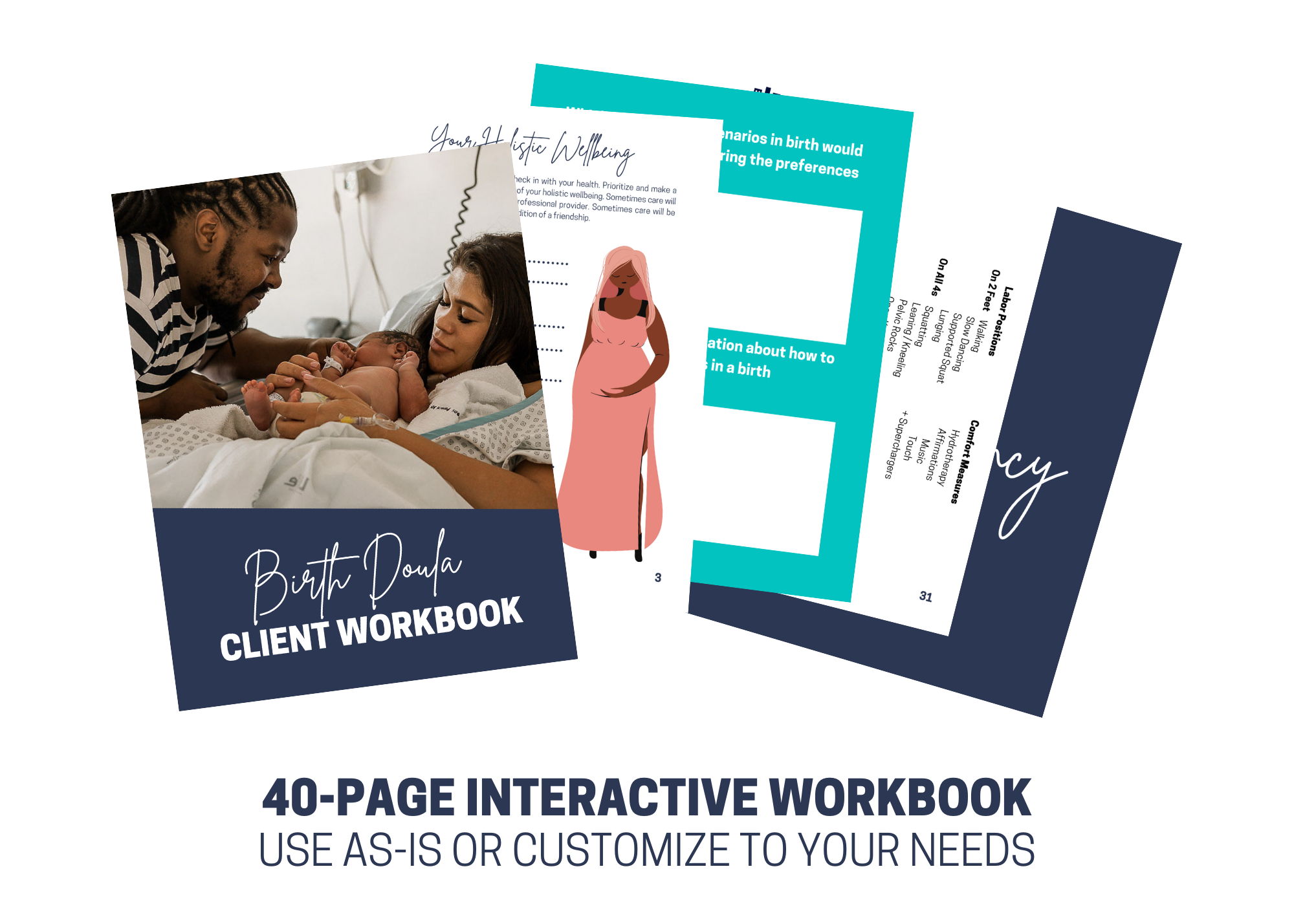 40 Page Interactive Client Workbook